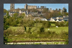 View of Lancaster Castle from Fairfield Nature Reserve