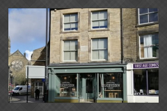 Independent delicatessen and First Age Comics on Stonewell in Lancaster city centre