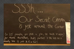 Secret Cinema at the Gregson Community Centre in Lancaster