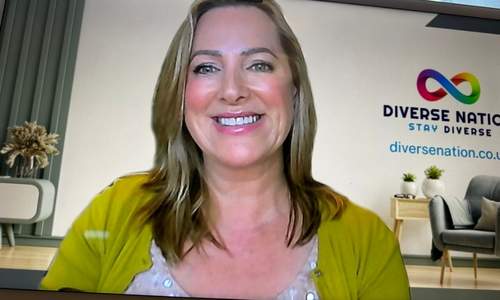 An image of Debra smiling