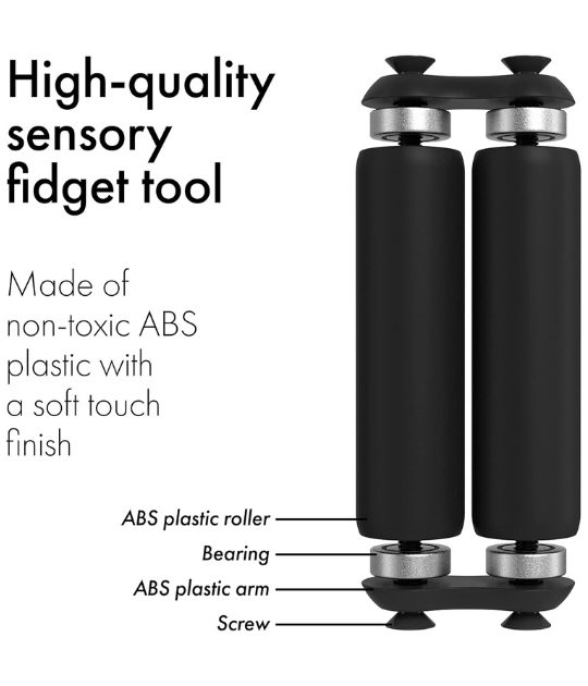 A close-up of the ONO roller, highlighting its high-quality ABS plastic material and smooth finish.